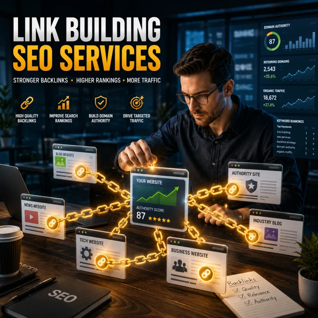 Link Building SEO Services for Higher Rankings & Traffic