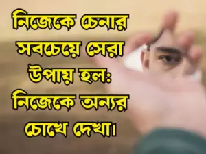 নিজেকে নিয়ে স্ট্যাটাস