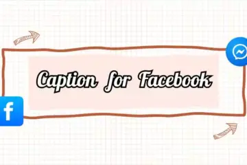 Caption for Facebook