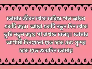 স্বামীর জন্মদিনের শুভেচ্ছা