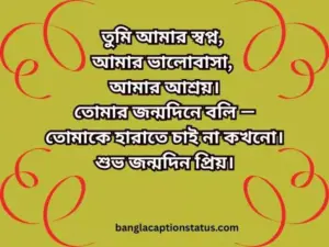 শুভ জন্মদিন স্ট্যাটাস