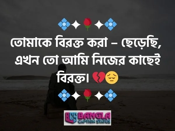 আবেগি ক্যাপশন বাংলা