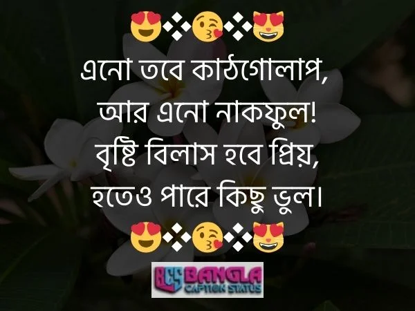 কাঠগোলাপ নিয়ে ক্যাপশন 