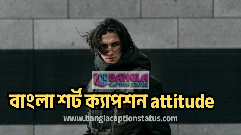 বাংলা শর্ট ক্যাপশন attitude