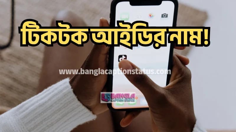 টিকটক আইডির নাম