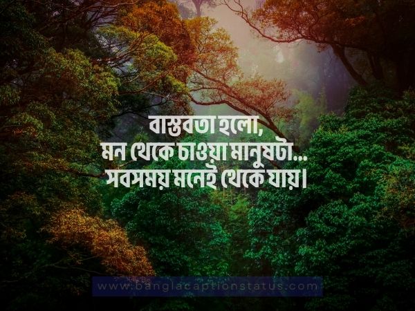 বাস্তবতা নিয়ে কিছু কথা